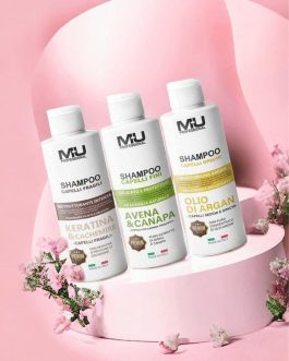 Shampoo Curativo per capelli fragili-opachi-fini