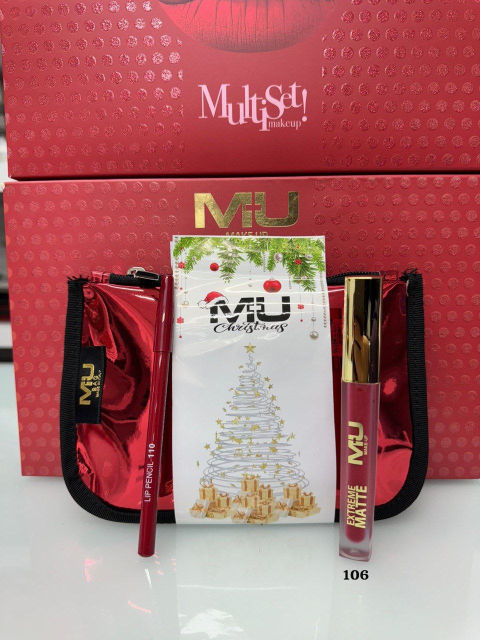Kit pochette specchio+lip extreme+matita labbra - immagine 2