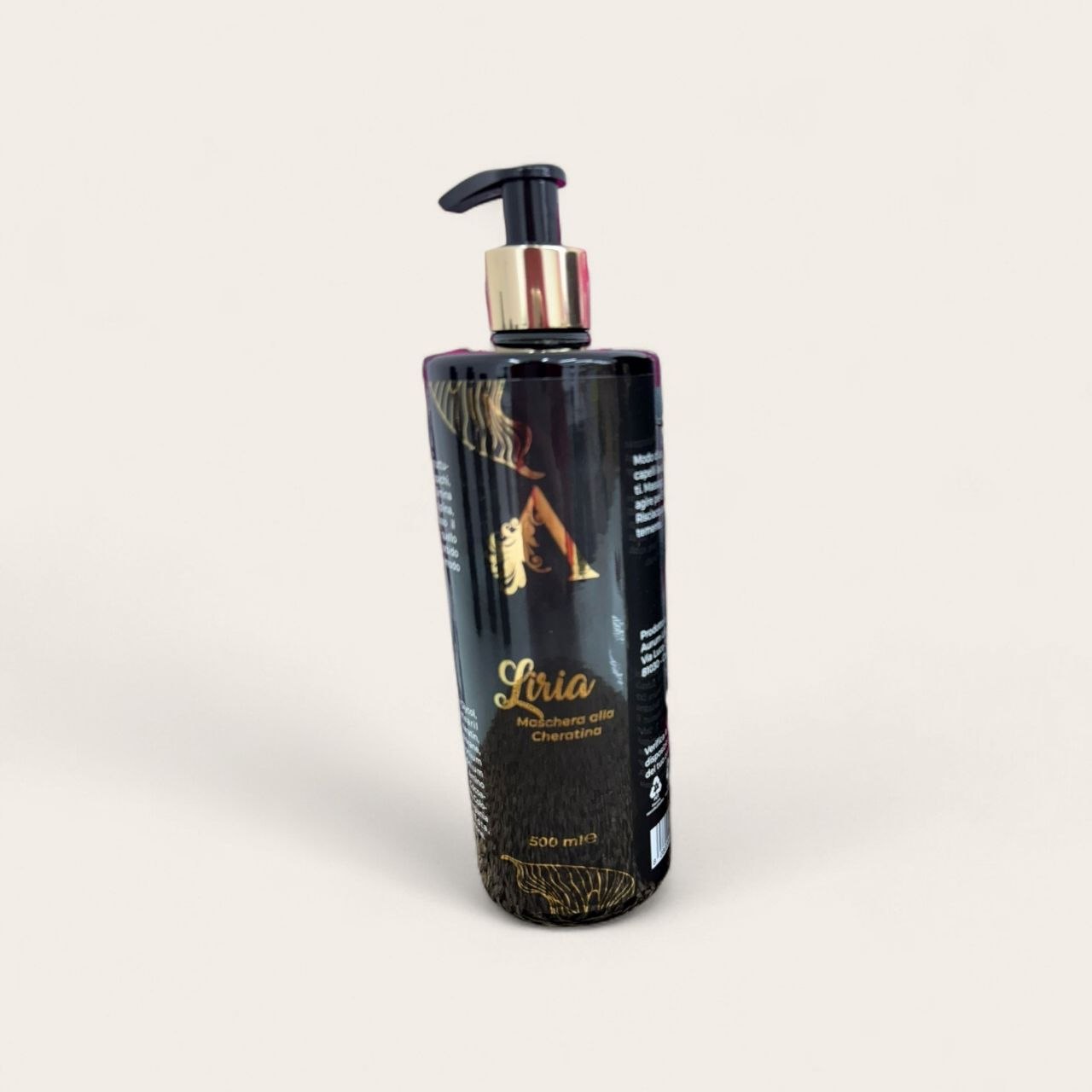 Maschera capelli Liria alla cheratina- linea aurum