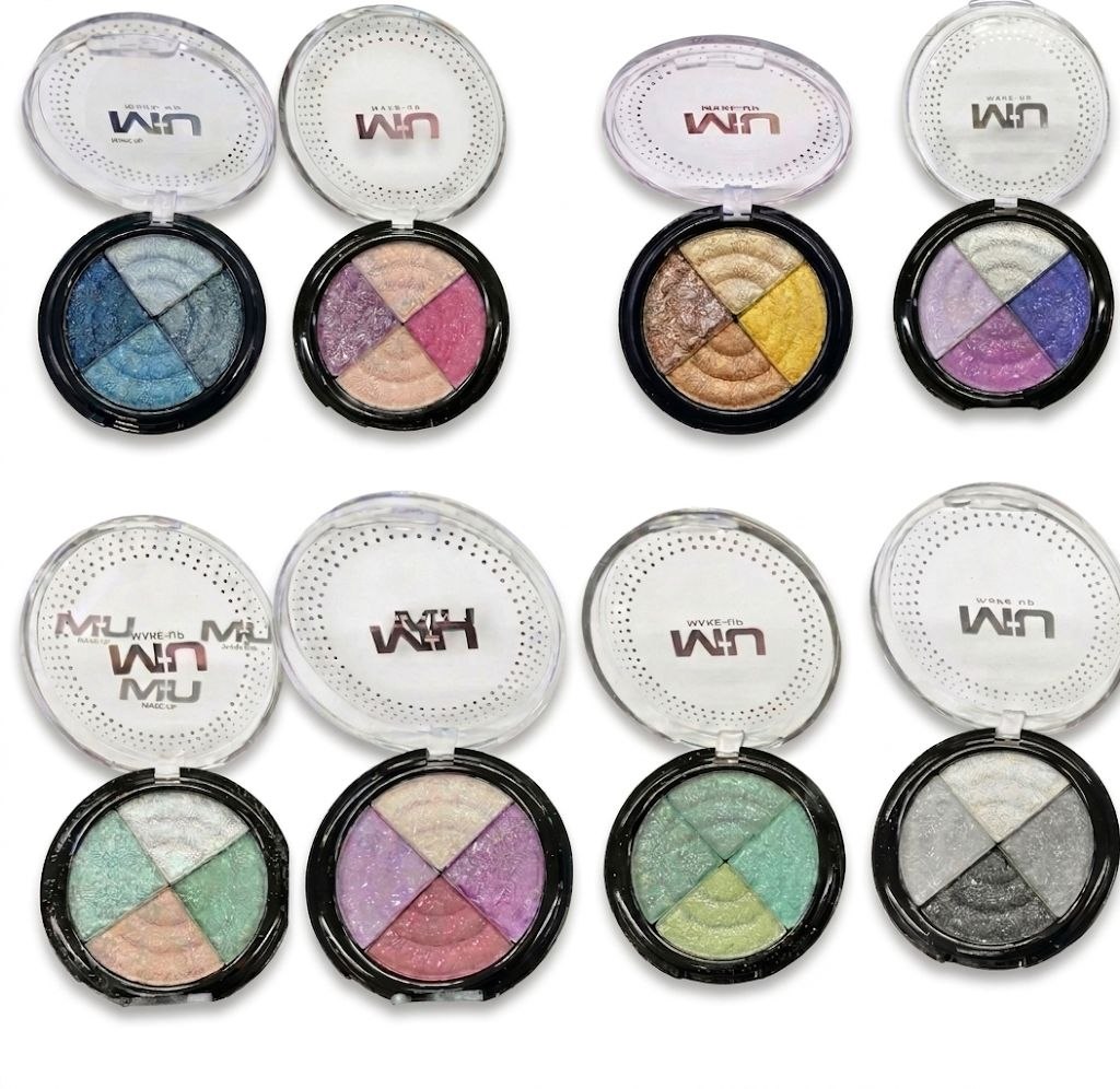 Palette Ombretti 4 Colori Glitter & Shimmer