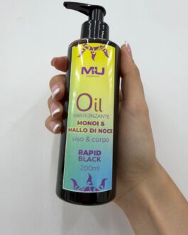 Olio Abbronzante Viso & Corpo RAPID Black